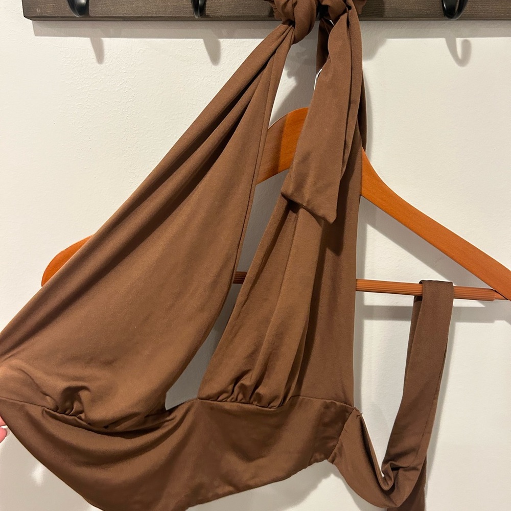 Brown Women's Intimate Top